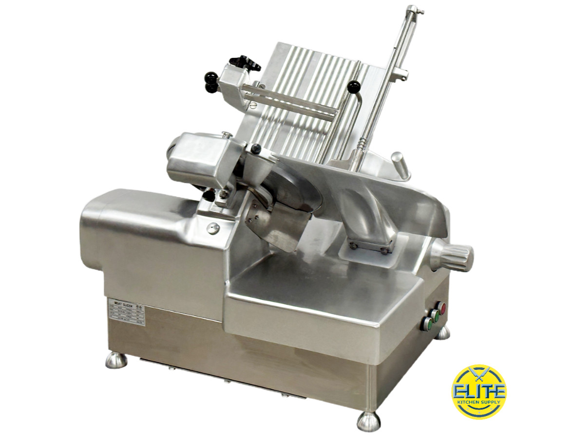 13″ Deli Food Slicer Electric Meat Cutter Slicer 370 W