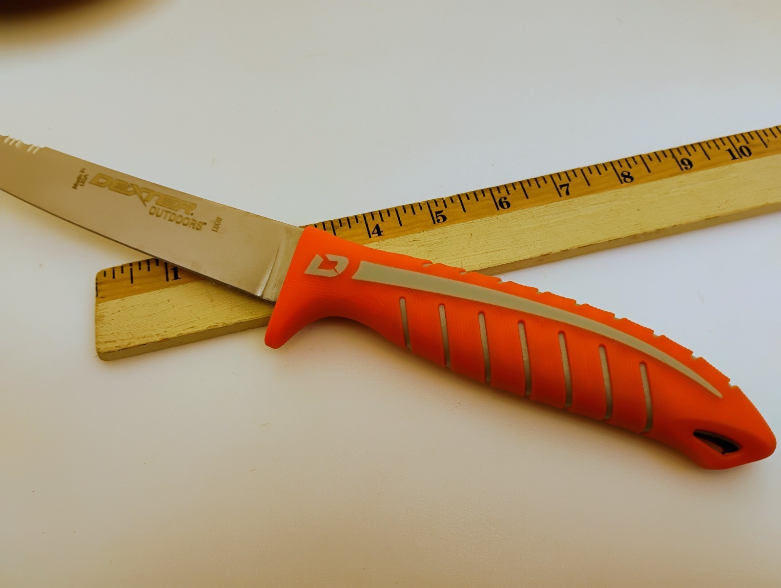 Dexter USA 8-inch Dual Tiger Edge Semi-Flex Fishing Filet Knife DX8F Factory 2nd