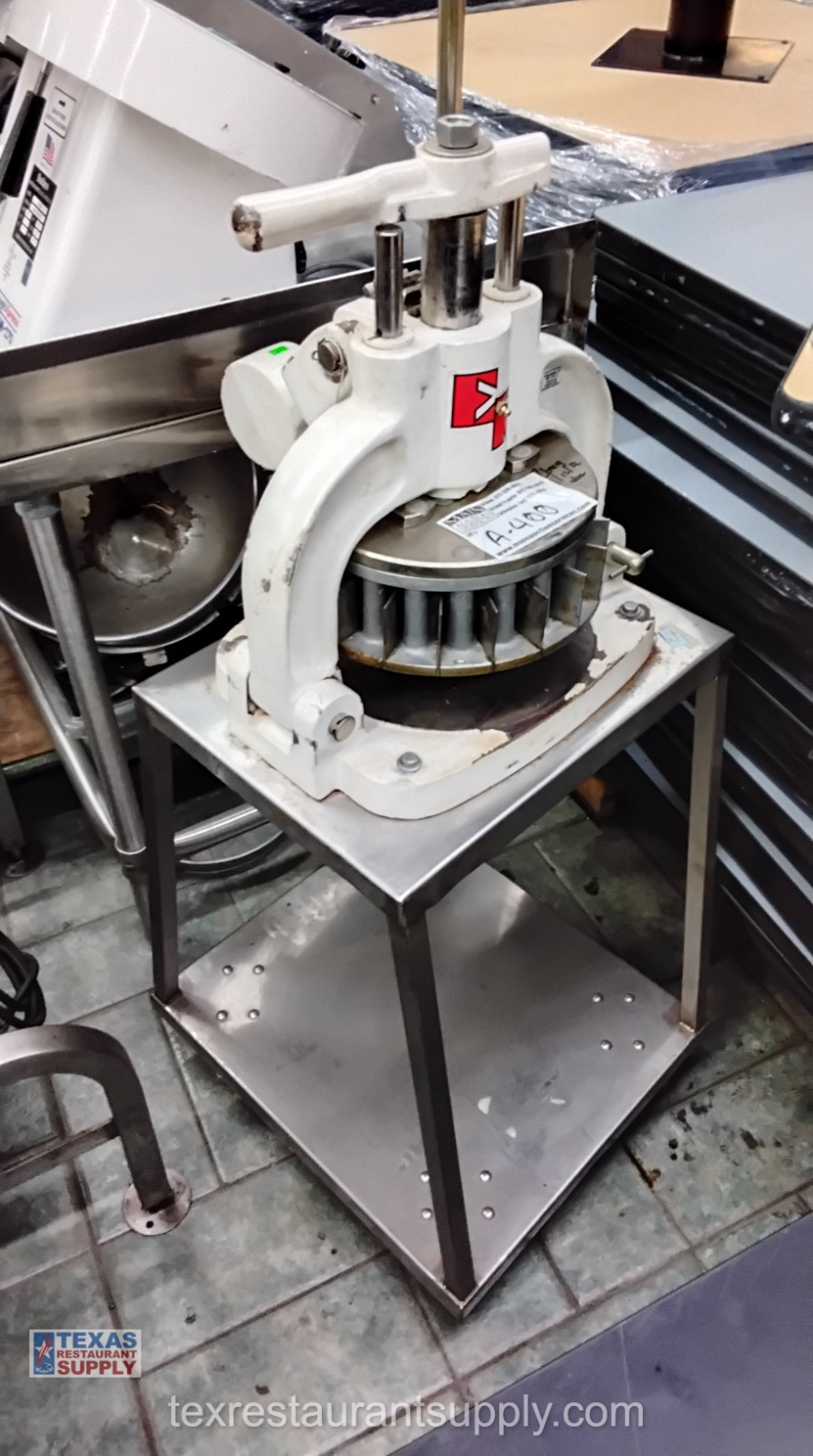 ER 1/36 Dough Divider with Stand (pan not included)