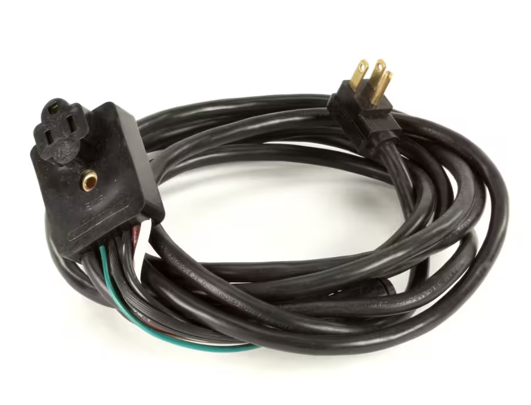 Master-Bilt 21-00524, E46194, Power Cord with Recepticle, 120V, 126″