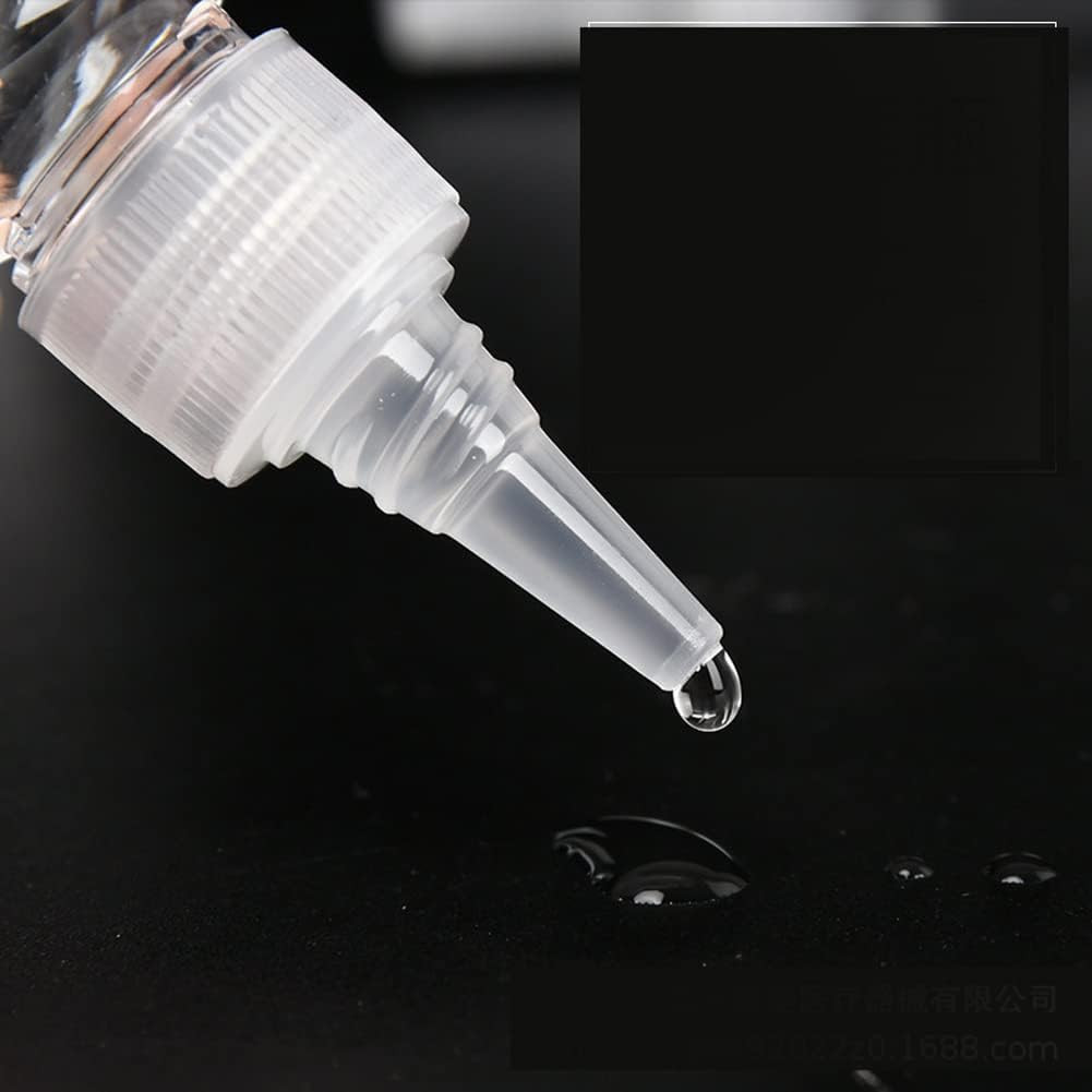 6 Pieces Plastic Squeeze Bottles 2Oz Small Squeeze Bottles Plastic