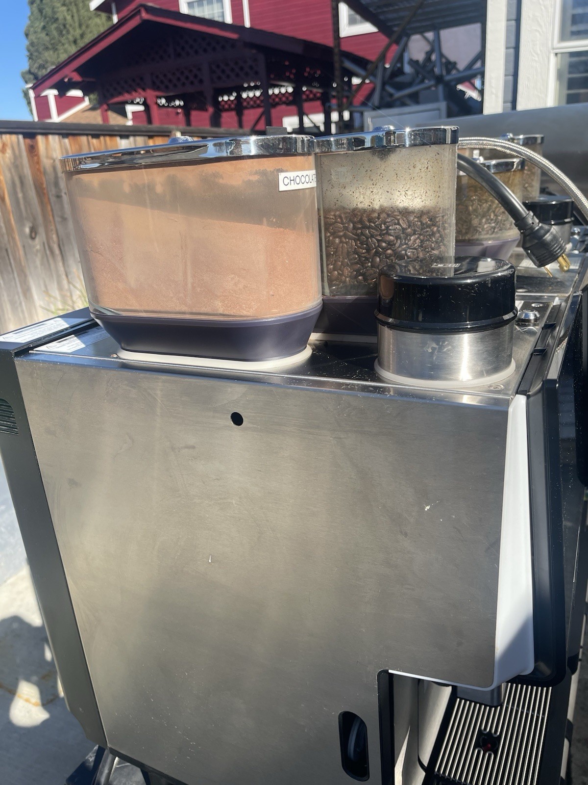 WMF 5000s+ super automatic espresso machine With Milk Fridge