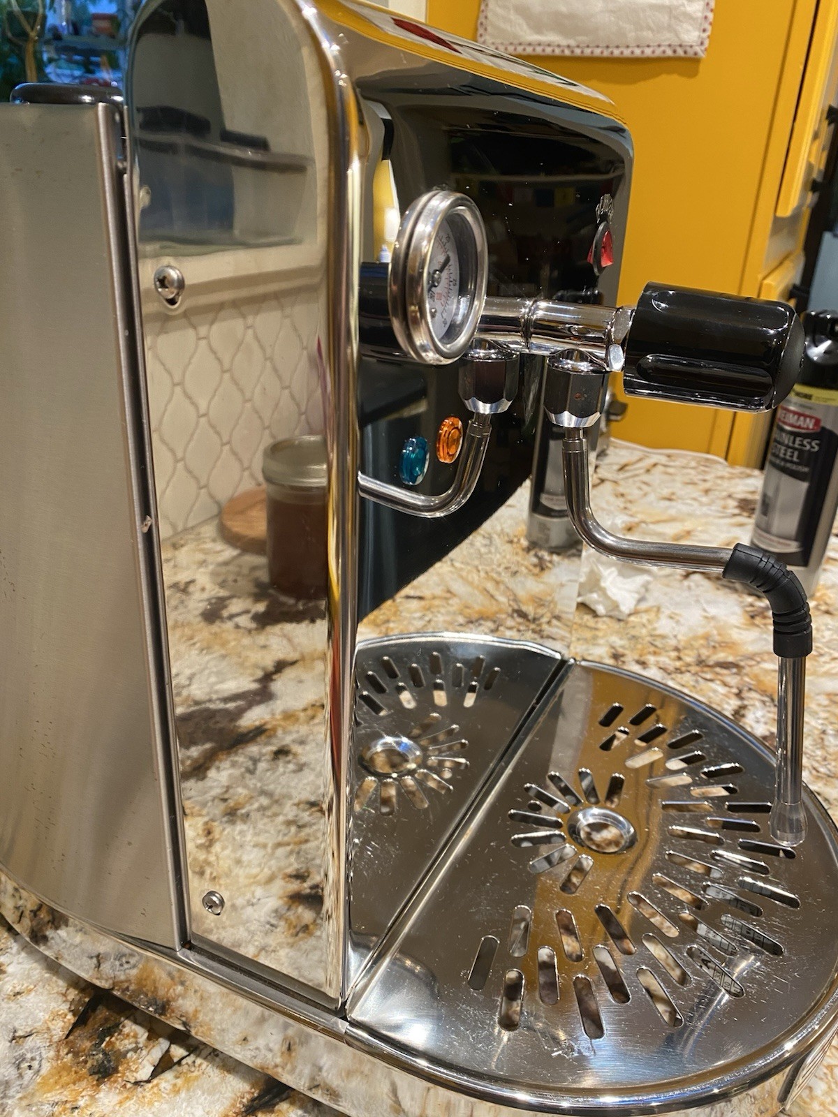 Astra Steamer Espresso STS1300 1.3 kW Semi-Automatic Pourover Milk Frother