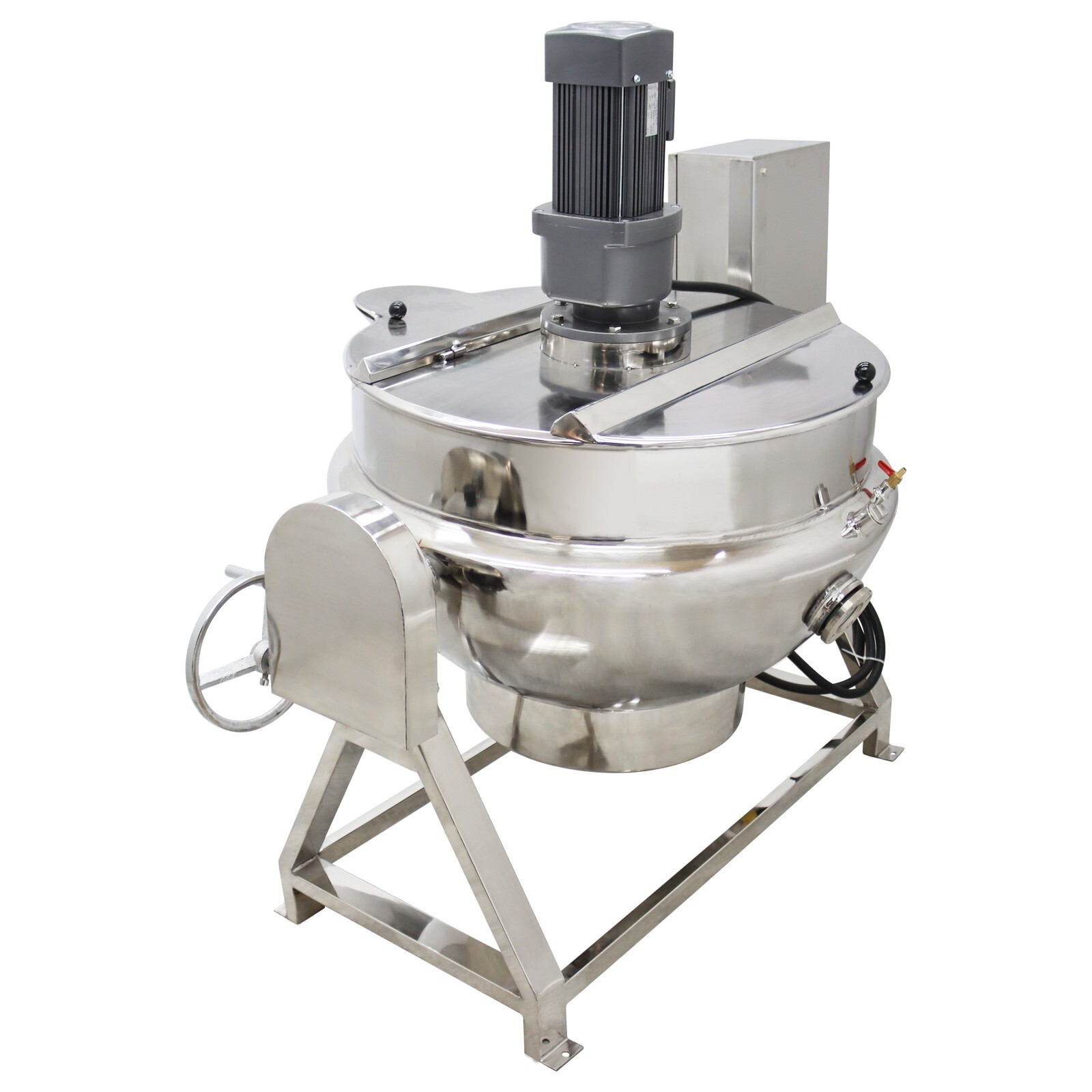 Various Size Jacketed Kettle: 13.2/26.5/52.83Gallon Commercial Jacketed Pot 220V