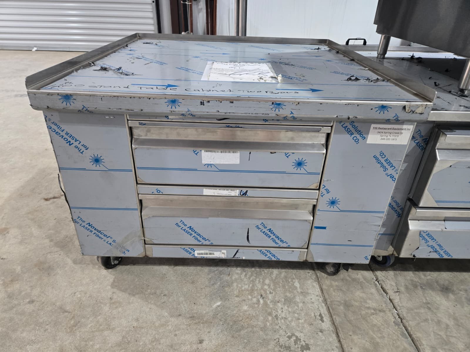 Mobile Drawer Cabinet – Stainless Steel – 36″ x 30″