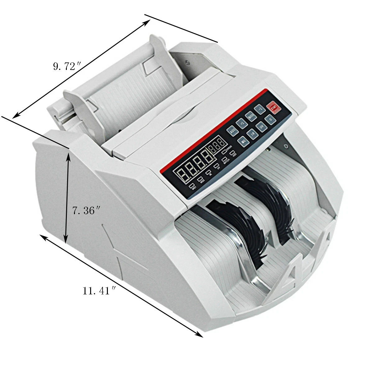 Costway Electric Money Counter Machine w/ UV & MG Detection 110V