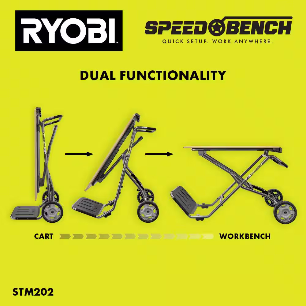SPEED BENCH 23 In. W X 20 In. D Mobile Workstation with LINK Tool Crate