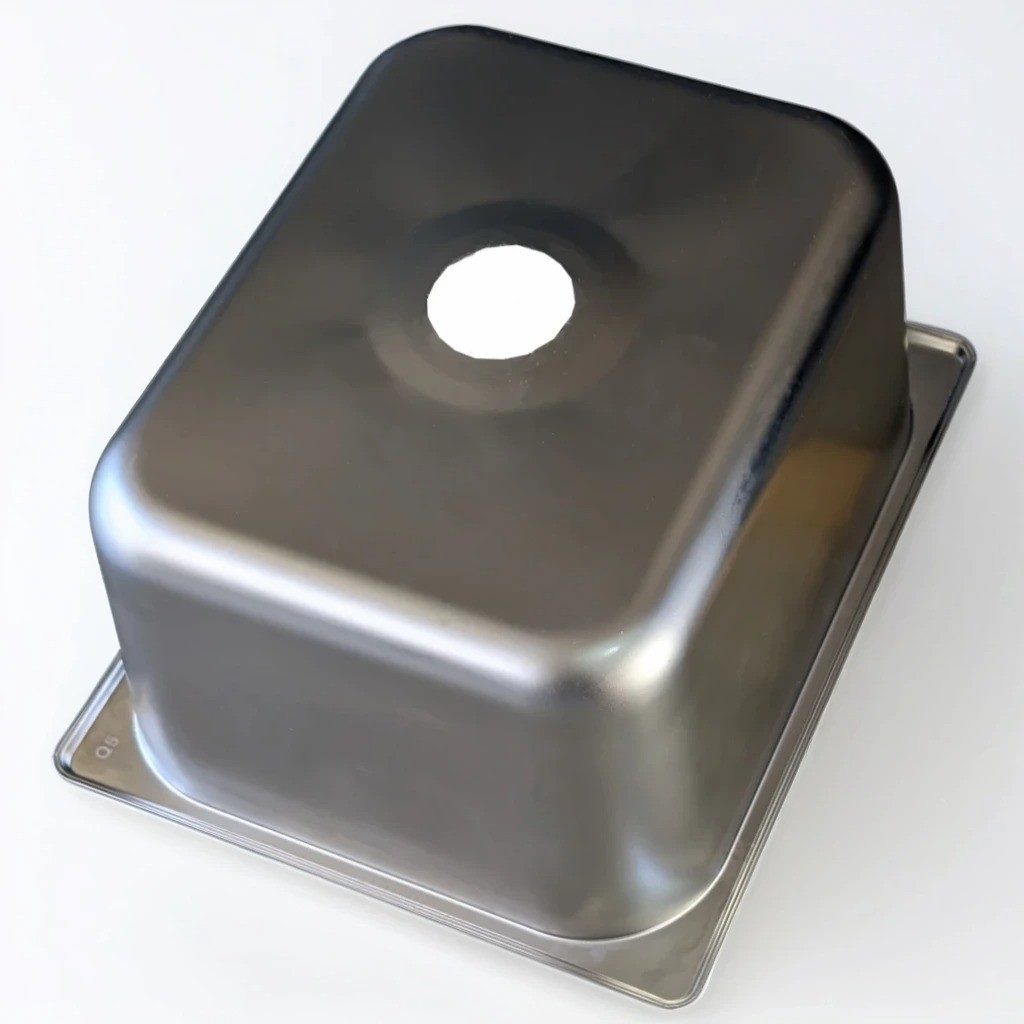 3-Compartment Drop-in Concession Sink Kit w Strainers & Stickers (Large)