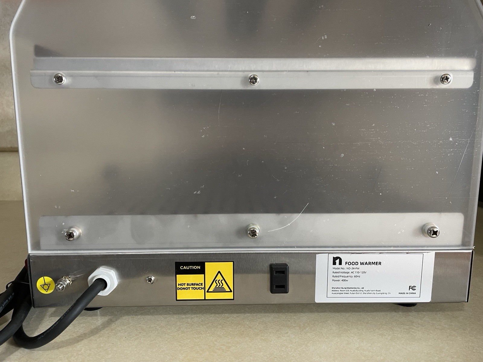 NEEDONE Commercial Food & Pizza Warmer 20”H X 15”W X 14”H