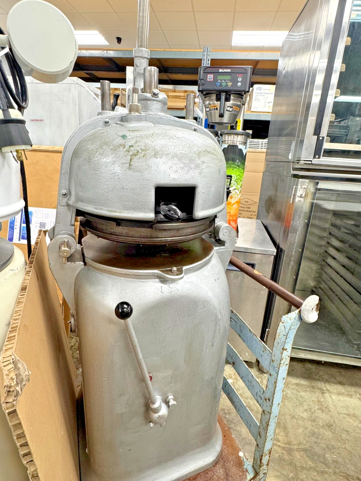 Used Dough Divider Rounder Semi Automatic- 3 Phase-220V