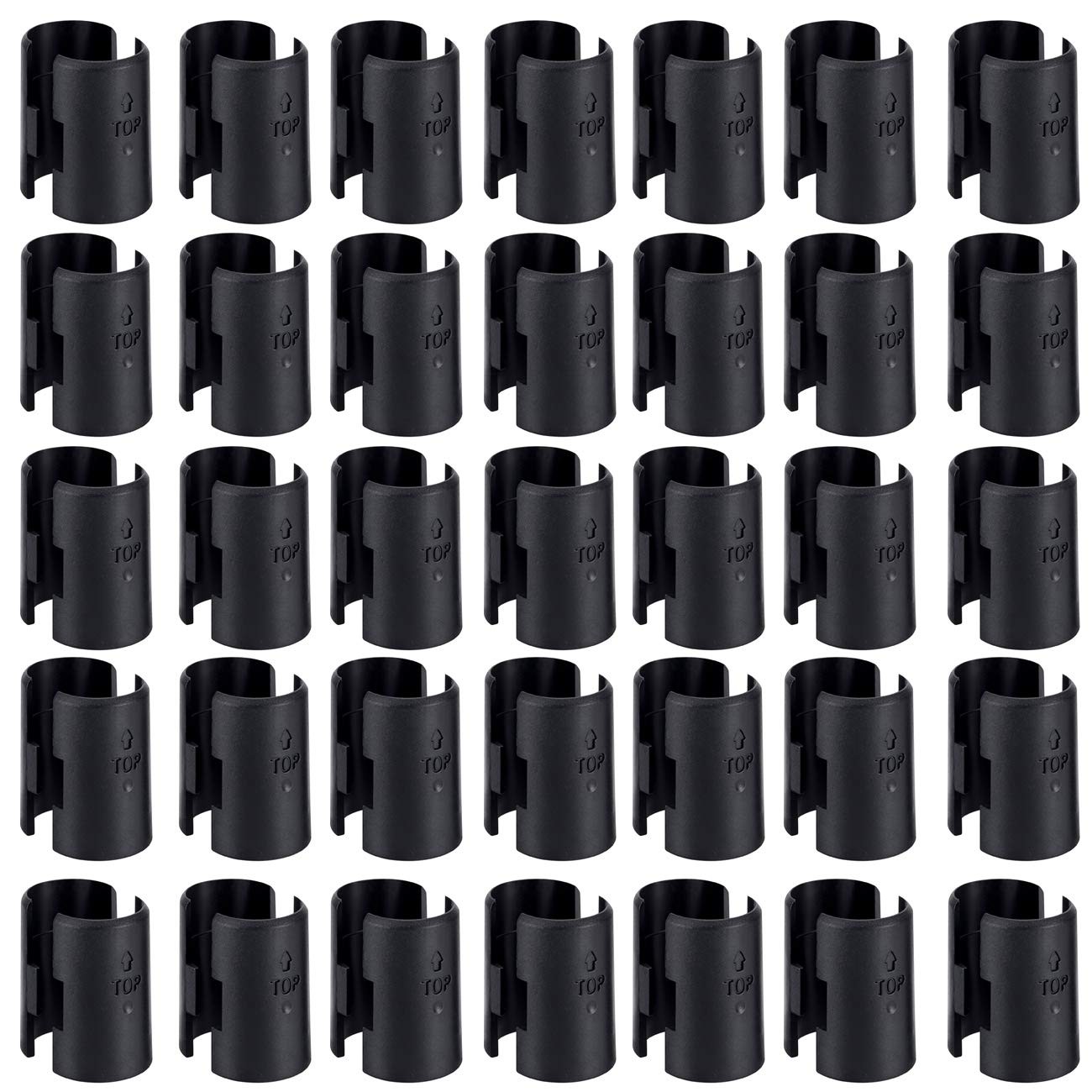 Wire Shelf Clips – 50Pack Wire Shelving Shelf Lock Clips for 1″ Post Shelvings