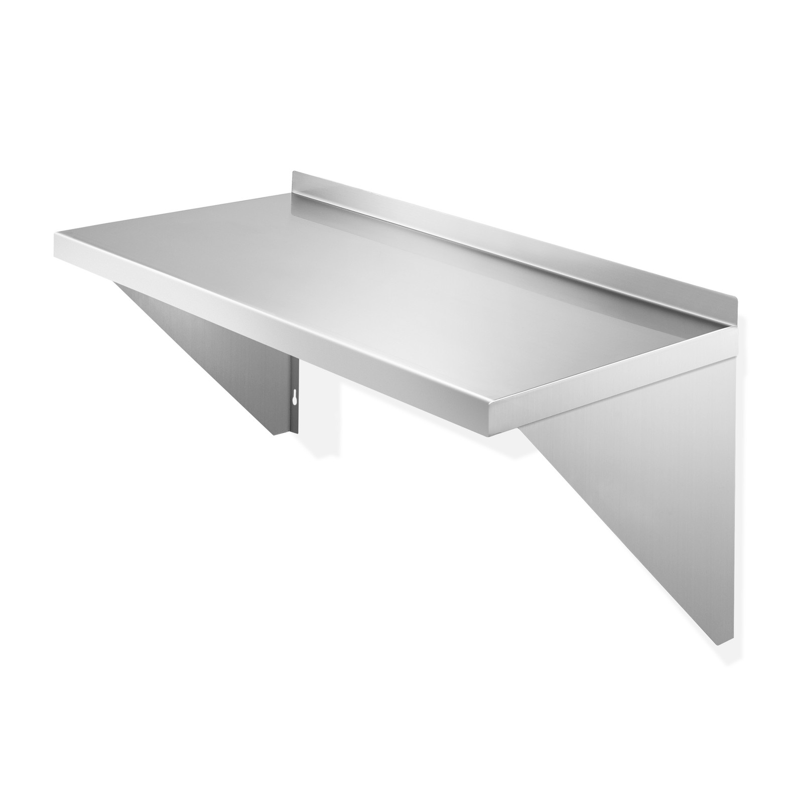 12″ x 24″ Stainless Steel Shelf, NSF Commercial Restaurant Kitchen Wall Shelves