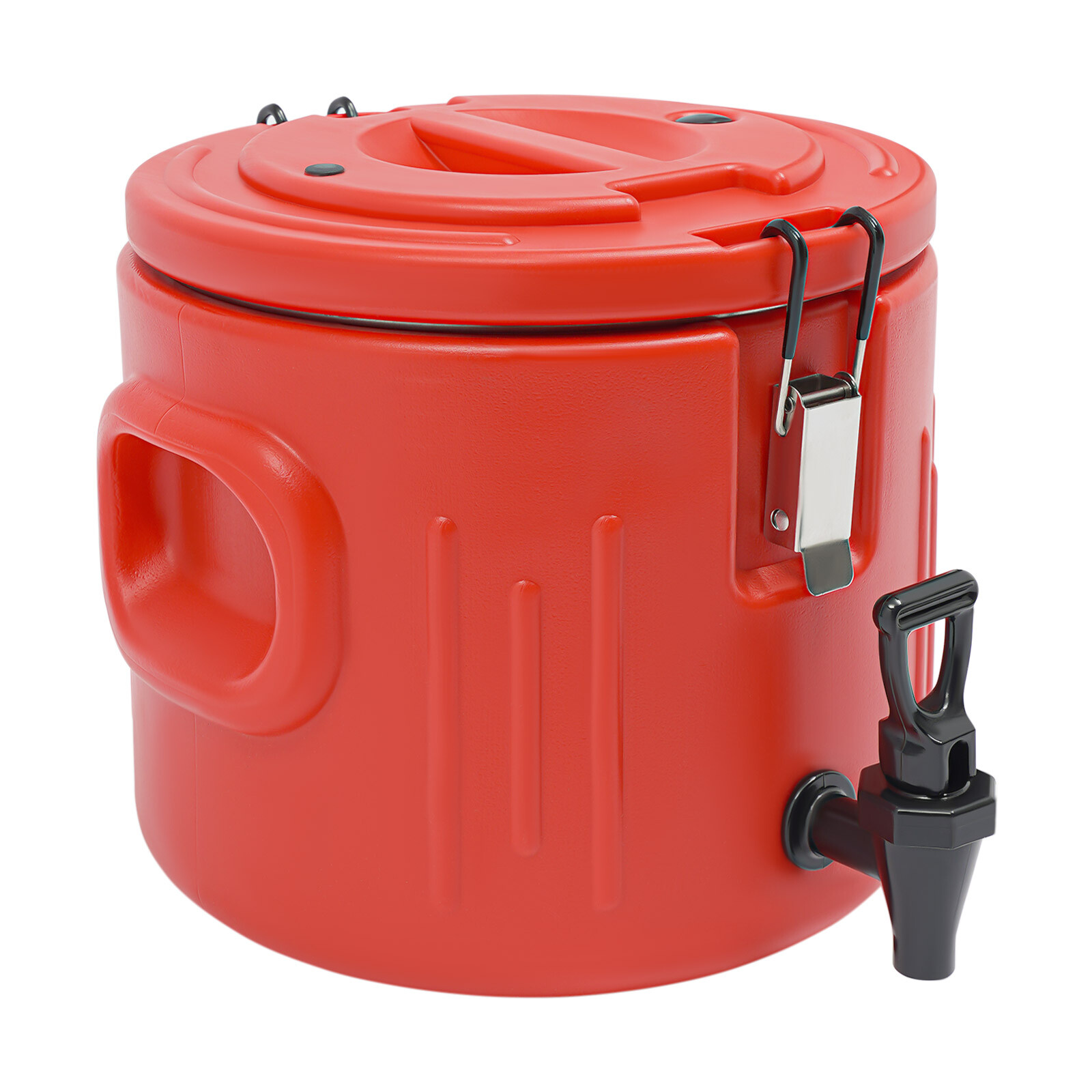 Red Insulated Beverage Containers Insulated Beverage Cooler Insulated Bucket 10L