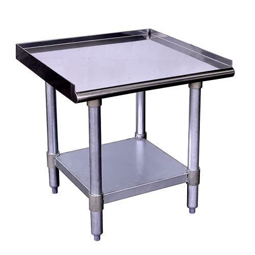 Kratos Stainless Steel Kitchen Equipment Stand 36″x30″ with Undershelf, NSF