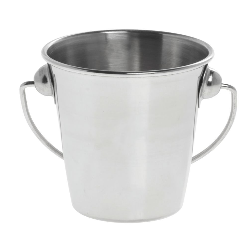 American Metalcraft SSP25 Pails, 3″ Length x 3″ Width, Silver