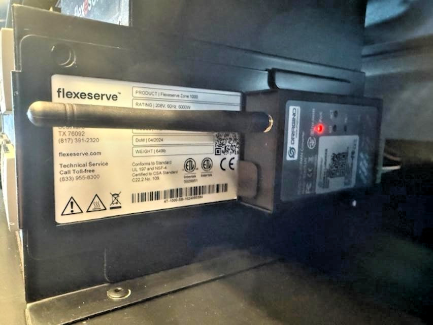 2024 Flexeserve Zone 1000, 4T LED Zone convection Hot Food Grab-NGo Merchandiser