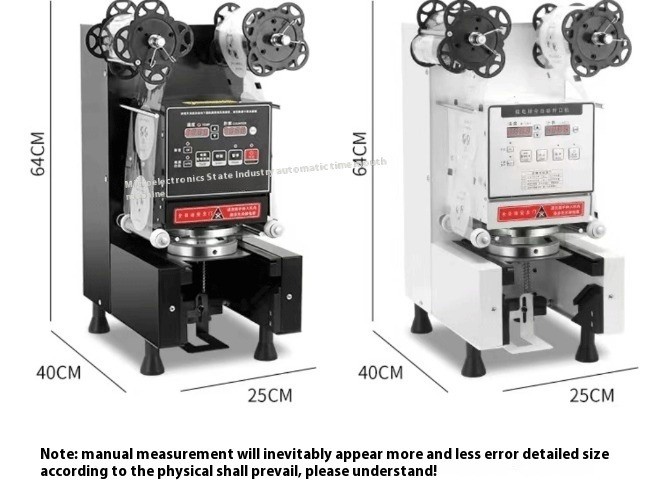 Cup Sealing Machine for Milk Tea Shops Fully Automatic Film Sealing Machine
