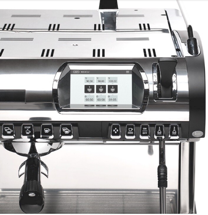 Simonelli Aurelia WAVE Digit 2 Group Commercial Espresso Machine for Coffee Shop