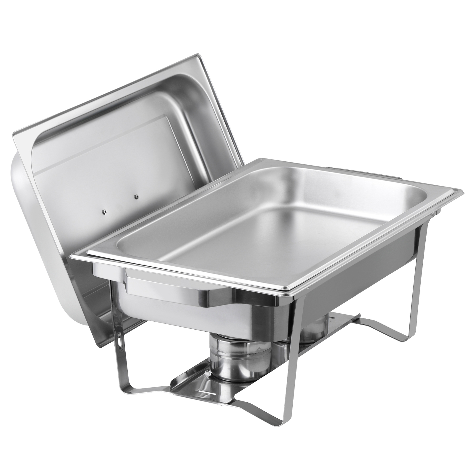 8 Pack 8 QT Stainless Steel Chafing Dish Buffet Set Catering Food Warmer
