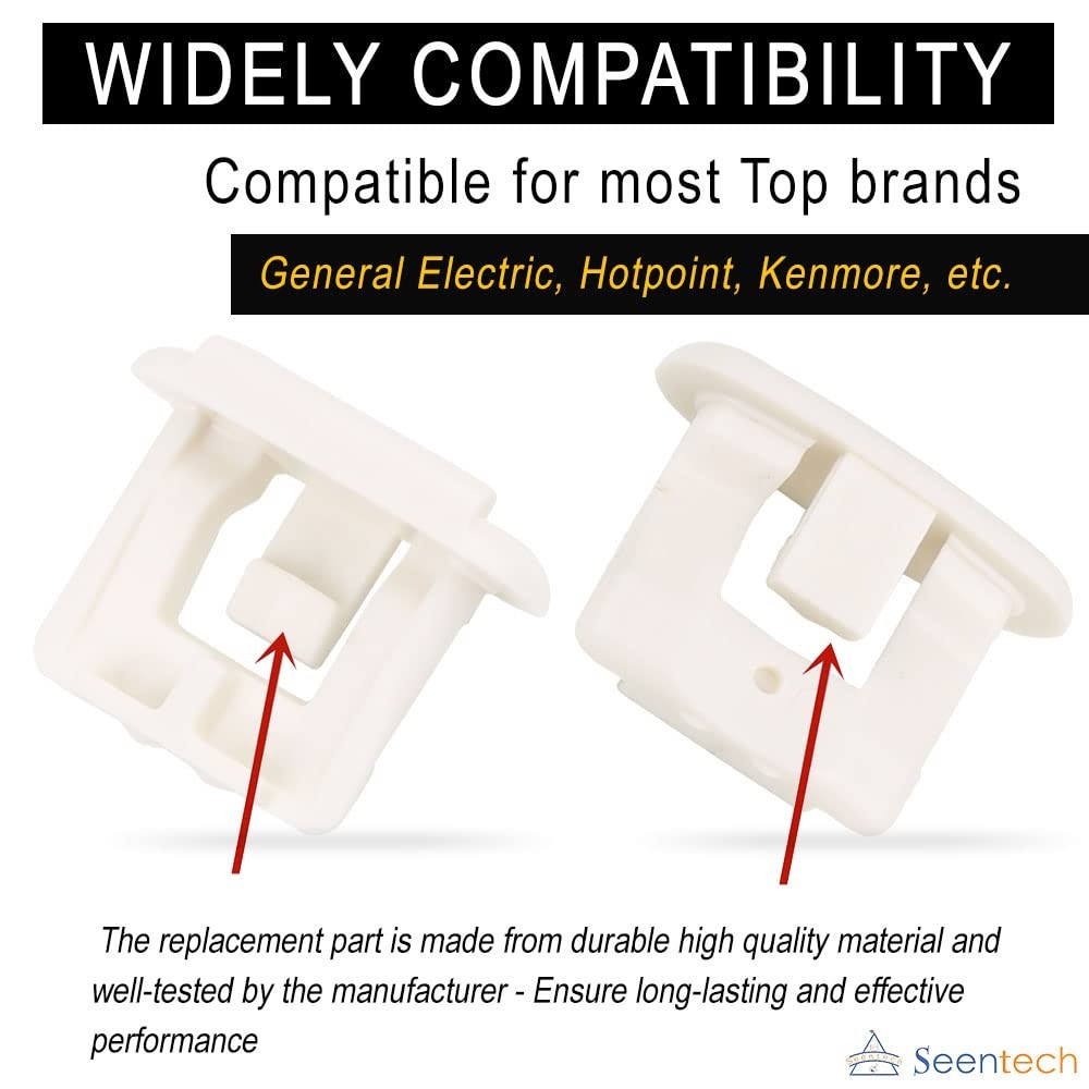 Dishwasher Upper Rack Slide End Cap WD12X10304 Compatible GE Hotpoint