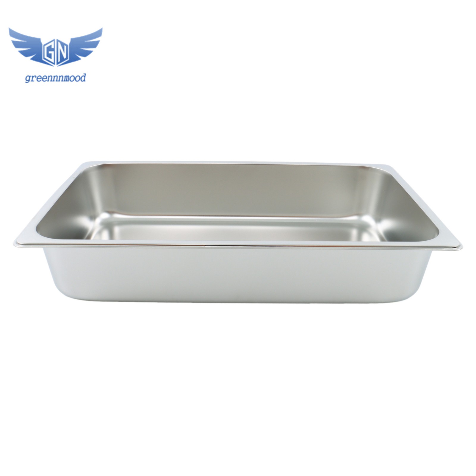 4 Set Stainless Hotel Pans 4″ Deep Chafing Steam Table Pans Full Size with Lid