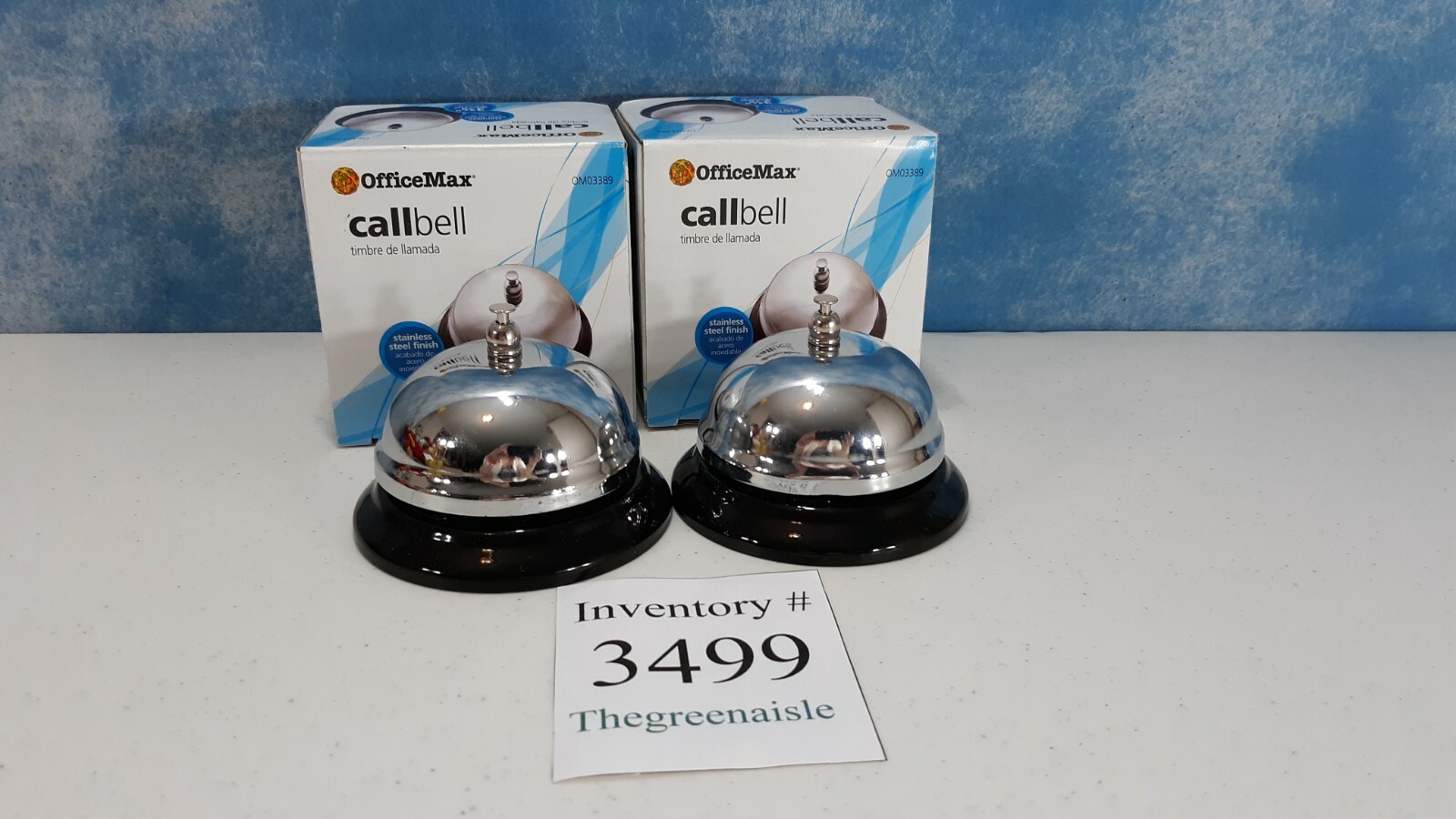 2 New Office Max Desk Call Bell Hotel Front Desk Customer Service Reception