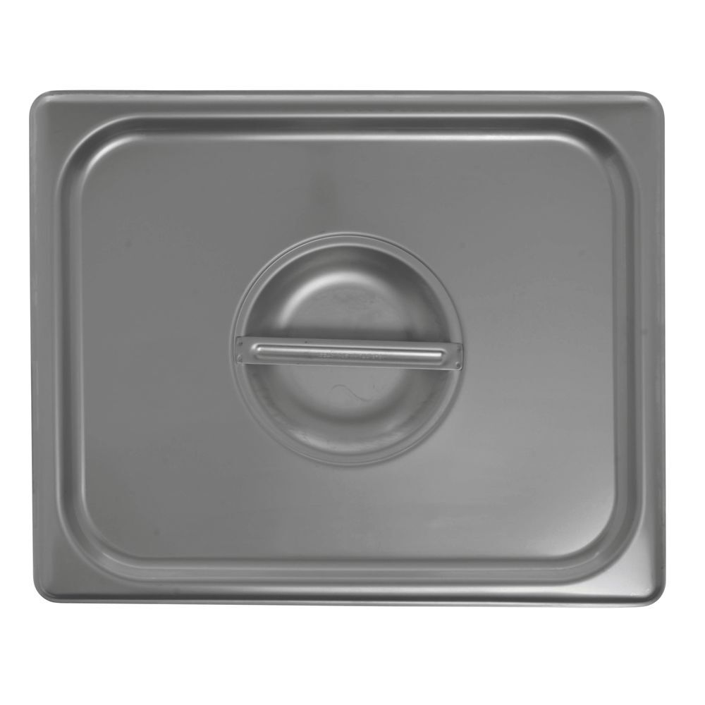HUBERT® 1/2 Size Steam Table Pan Cover 22 Gauge Stainless Steel Solid