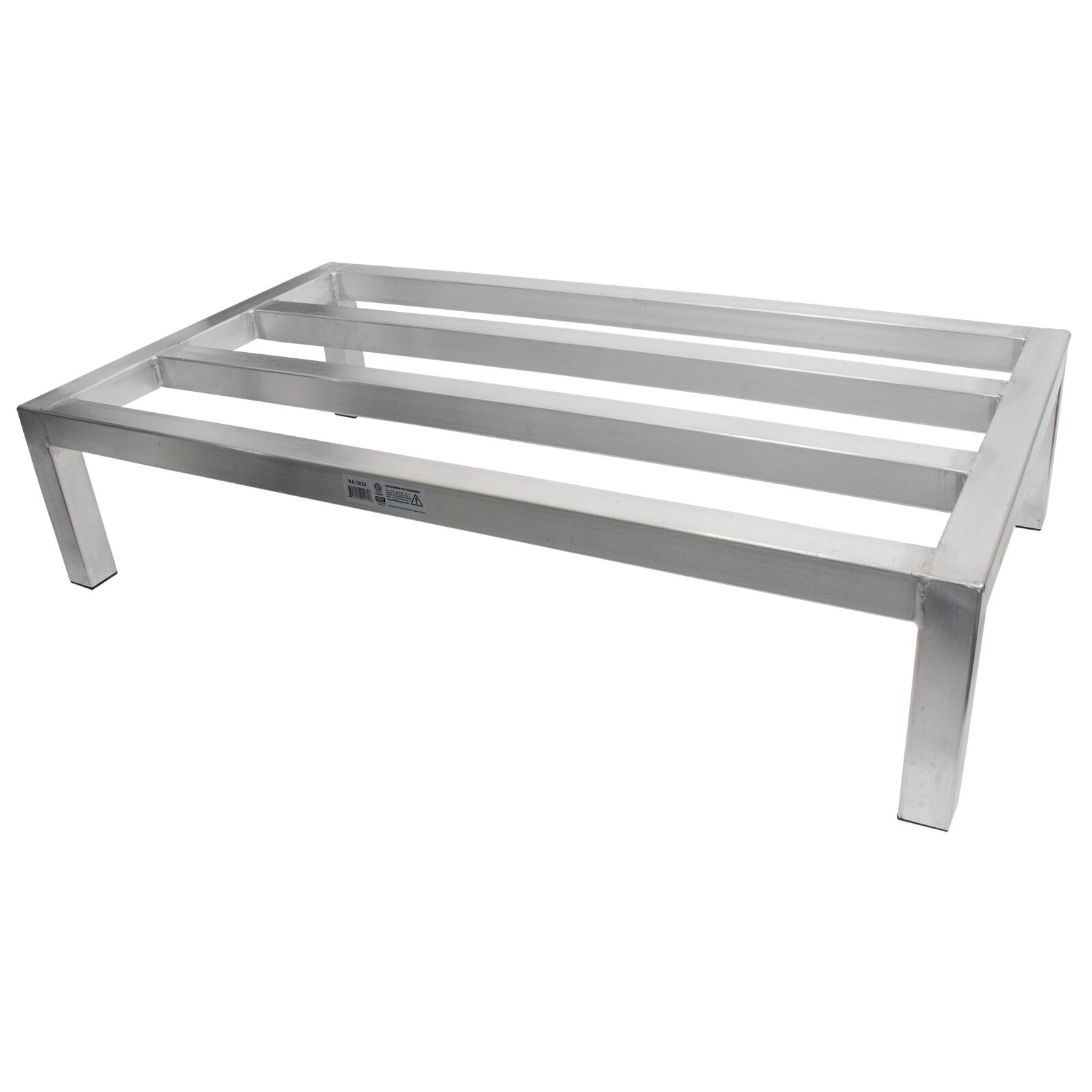 GSW 48″W x 20″D x 8″H Aluminum All-welded Dunnage Racks for Floor Storage