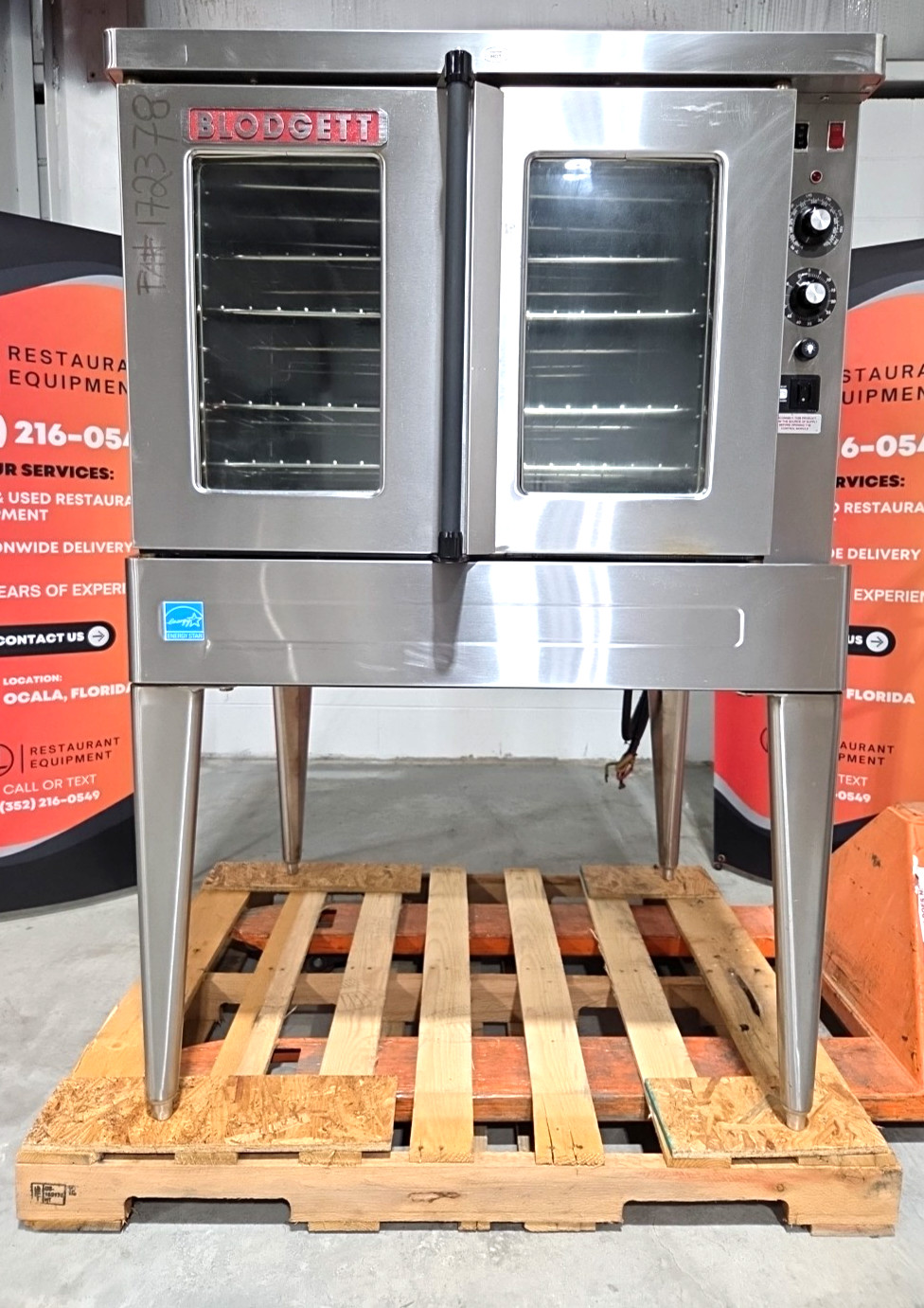 2018 BLODGETT SHO-100-E Electric Full Size Convection Oven 240V 1 Phase!