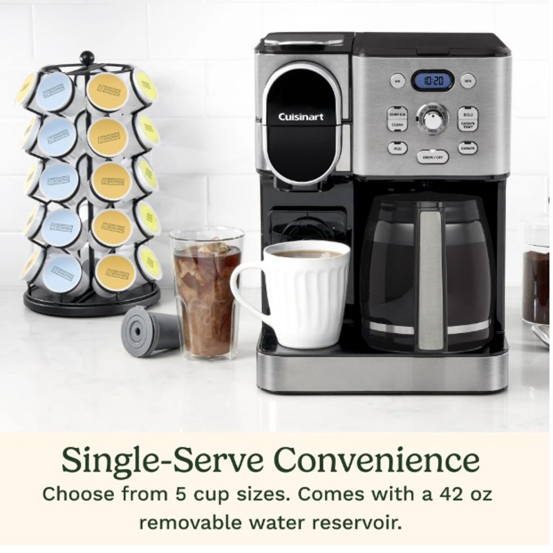 Cuisinart Coffee Center® 2-in-1 Coffeemaker Fresh And Bold Flavors Perfect