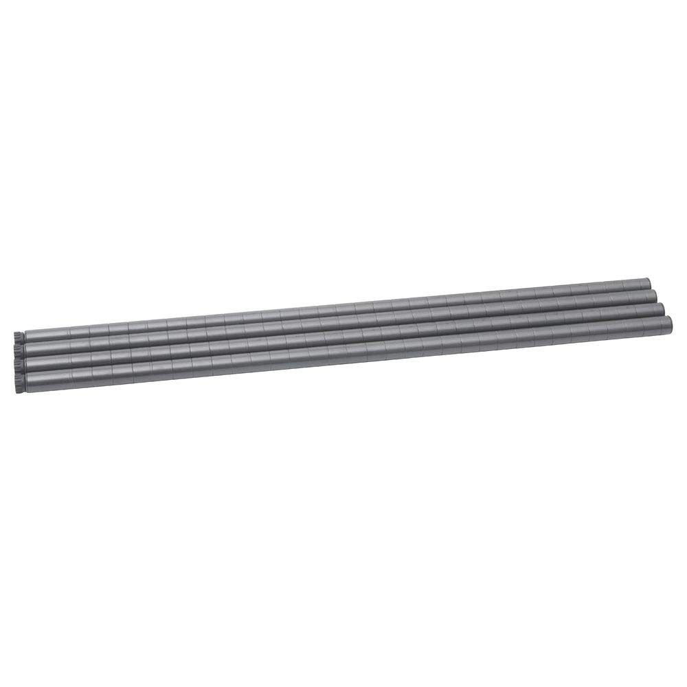HUBERT® Wire Shelf Post Pack – 34″H
