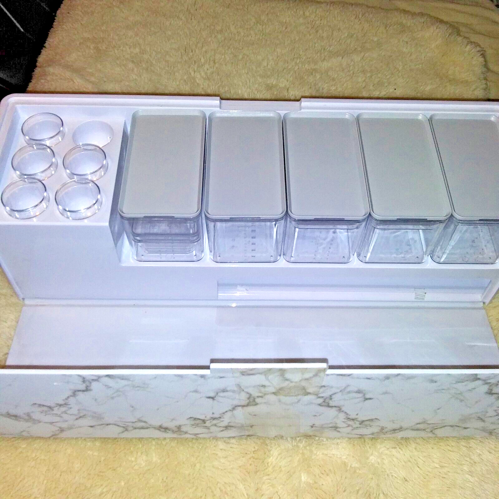 PrepDeck Recipe & Food Storage System Cutting Board Containers