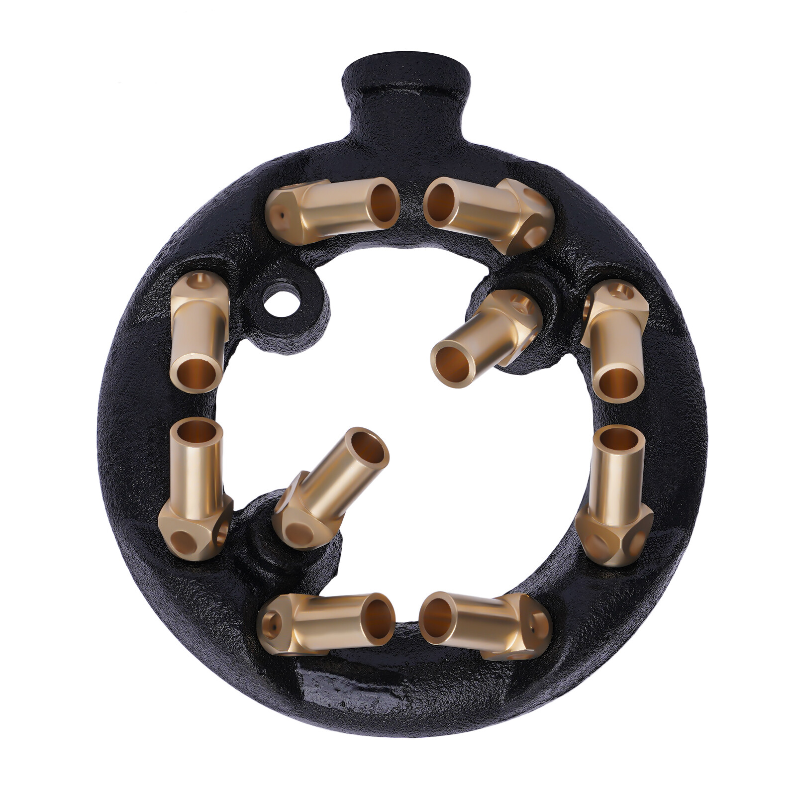 Jet Burner Natural Gas Commercial 10/20/23/32 Tips Cast Iron & Brass Wok Burner