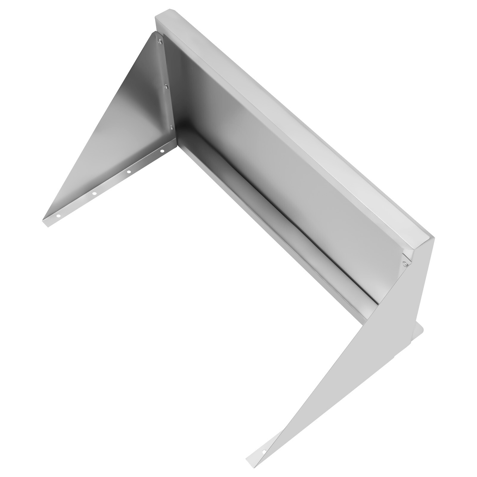 Stainless Steel Wall Shelf 12″ x 24″ Restaurant Kitchen Shelf Wall Shelving New