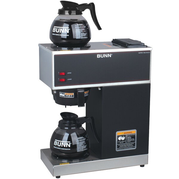 Bunn 33200.0015 VPR Black 12 Cup Pourover Coffee Brewer – 120V