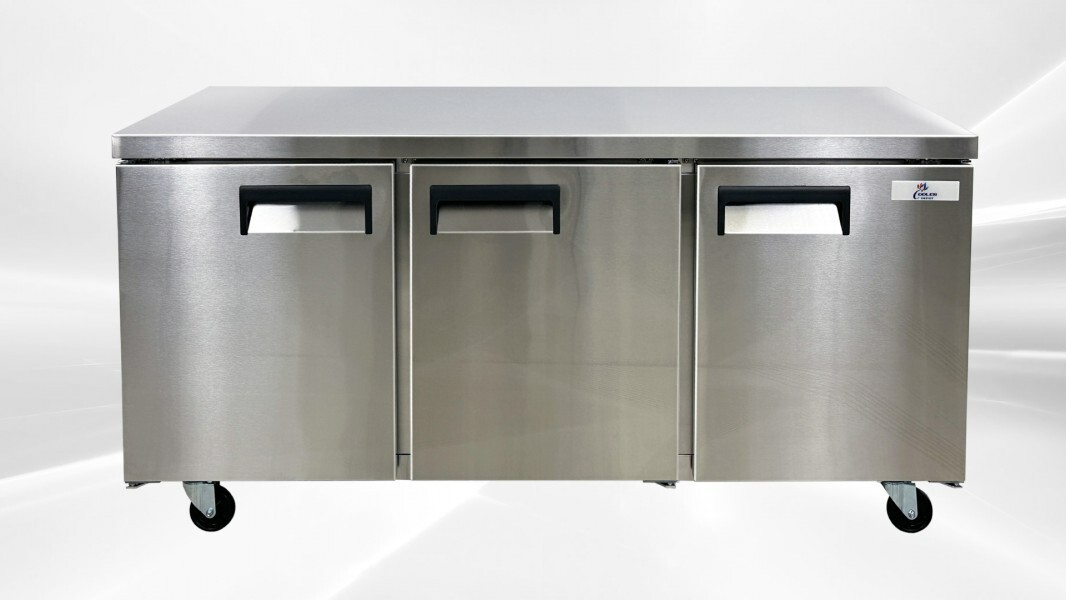 NEW 72″ Commercial Undercounter Refrigerator 15.5 Cu Ft Cooler Depot TUC72R NSF