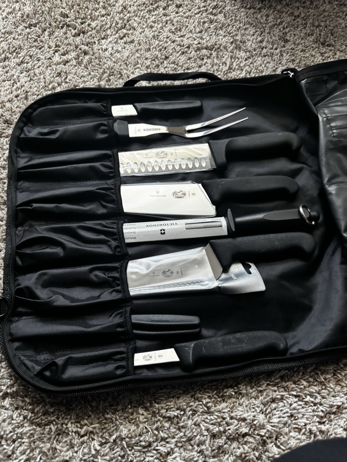 Victorinox 7 Piece Travel Knives Set W/BONUS