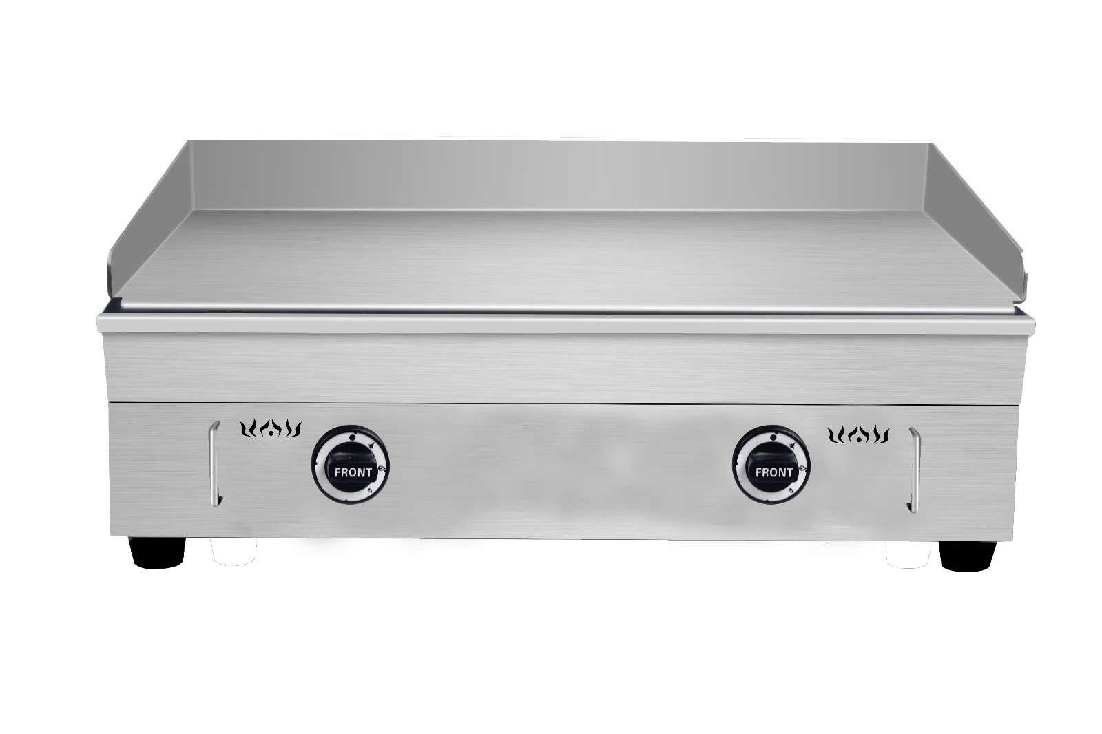 28.94×16.14 in LPG Gas Countertop Flat Top Griddle Stainless Steel Griddle Grill