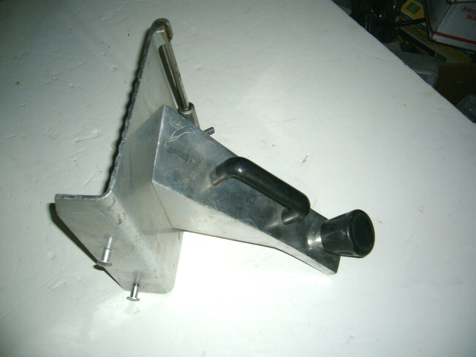 Slicer Tray, Univex, Model Unknown, 9″ x 9″ x 2″, Good condition.