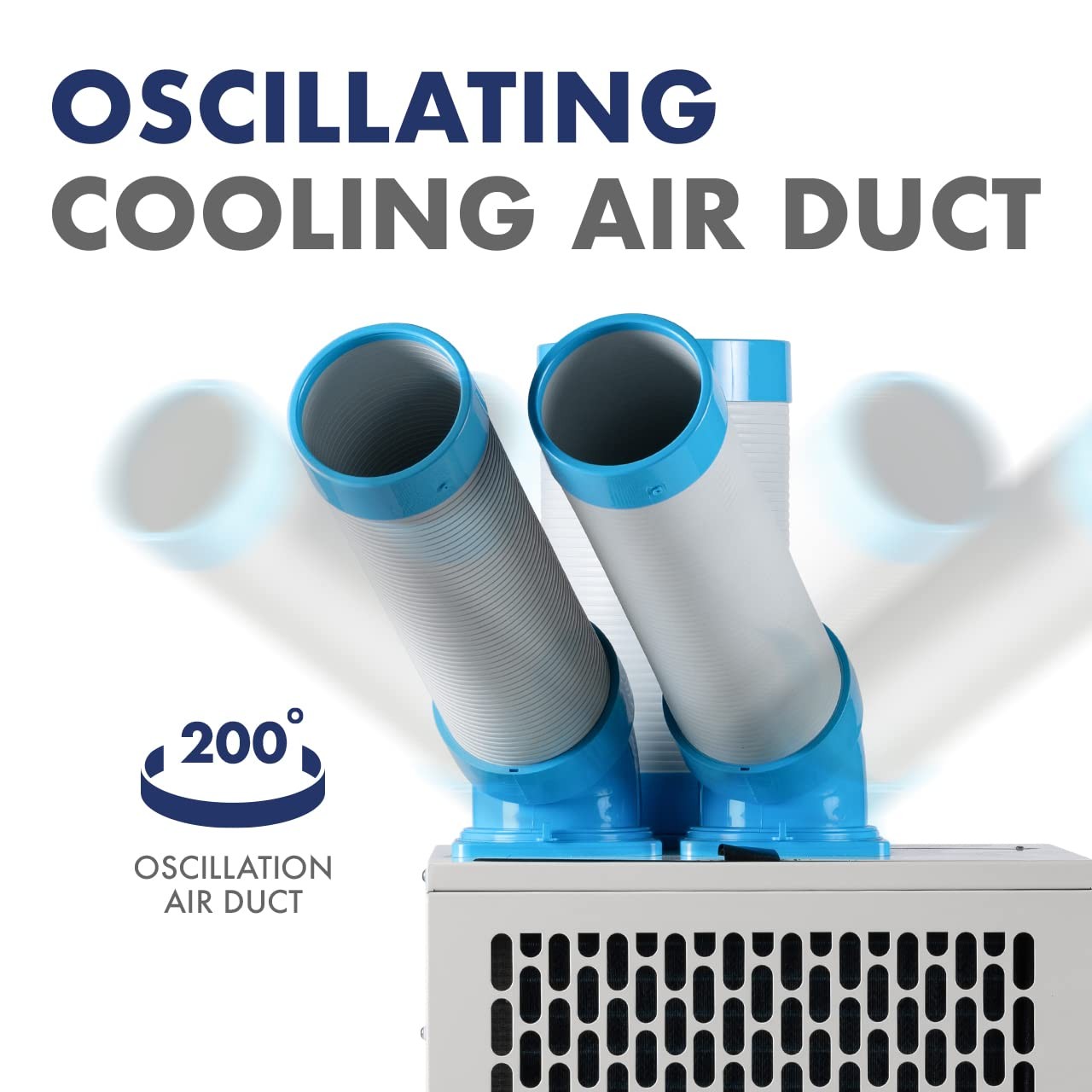 Uninex SAC3000AS Indoor/Outdoor KOOLZONE Mobile Spot Cooler