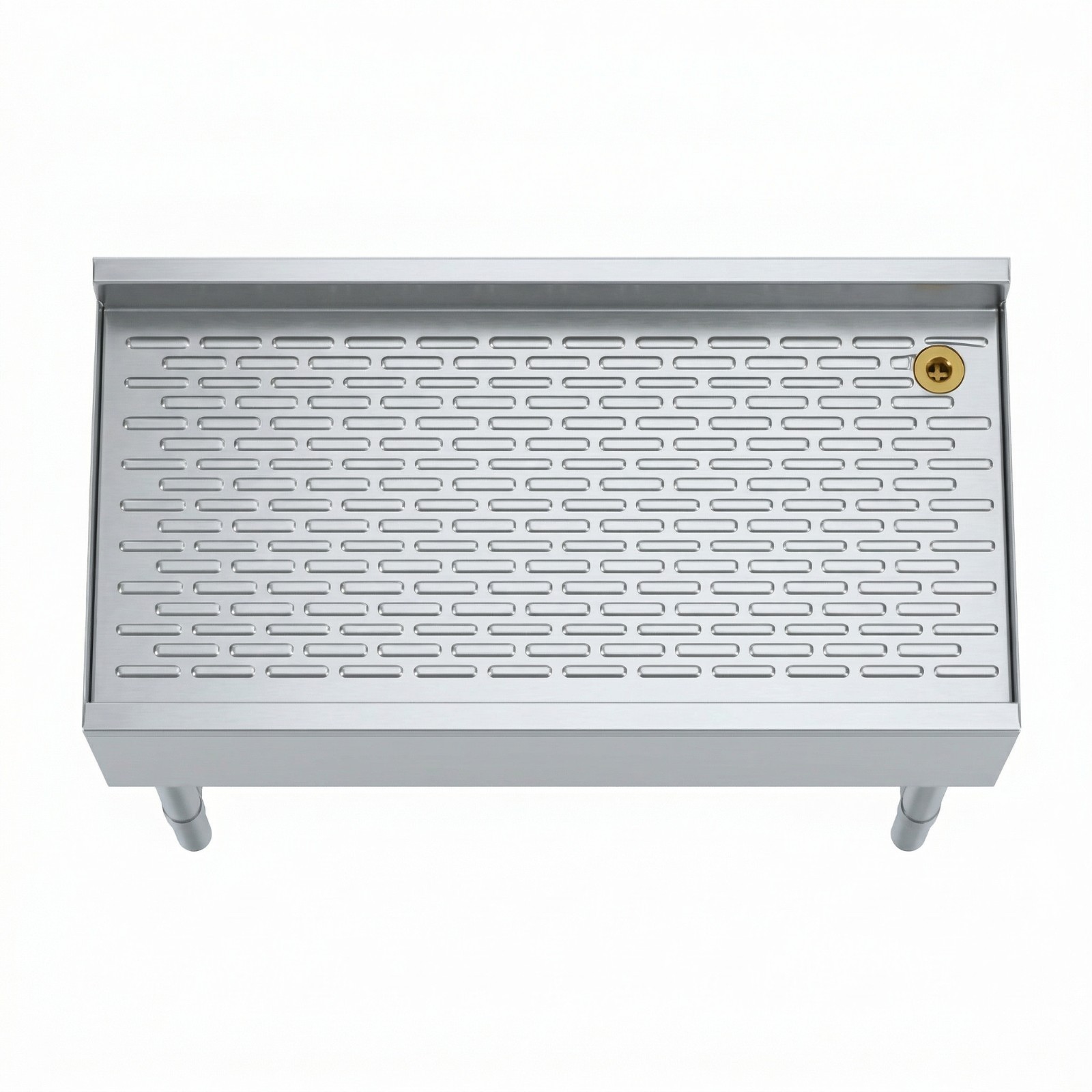 AmGood 24 in. x 18 in. Stainless Steel Underbar Drainboard