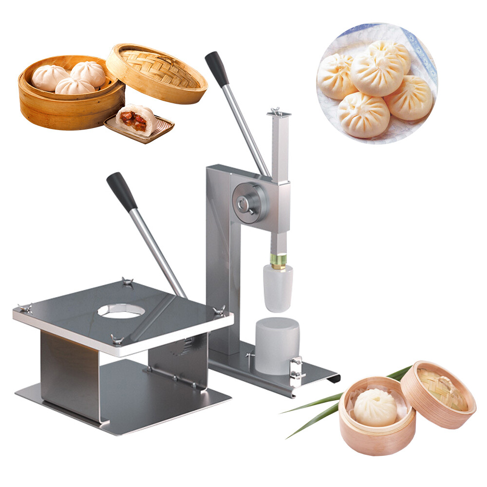 ikitchenltd Manual Steamed Bun Forming Machine 3 Sizes Mold Dumpling Baozi Maker