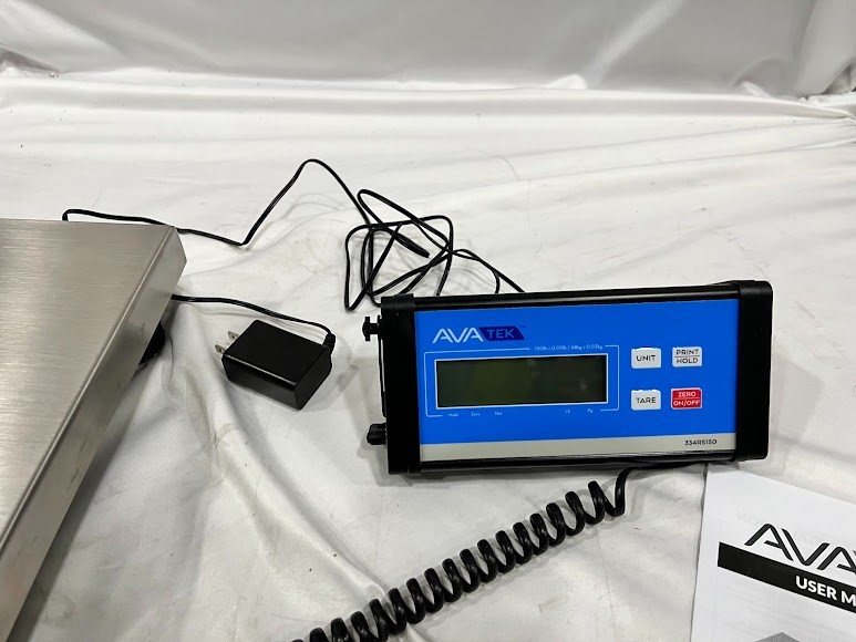 AvaTek RS150 150 lb. Digital Receiving Scale with Remote Display