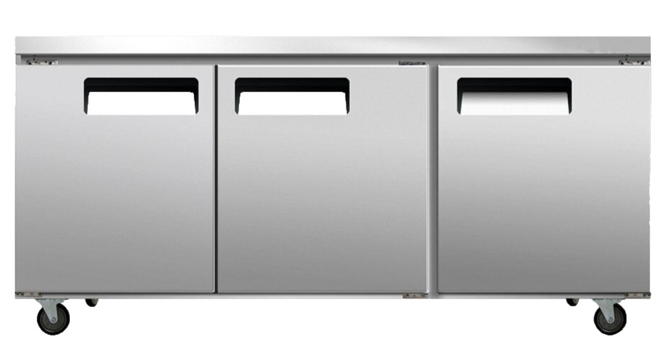 NEW 72″ Commercial Undercounter Refrigerator Prep Table Cooler 120V NSF ETL