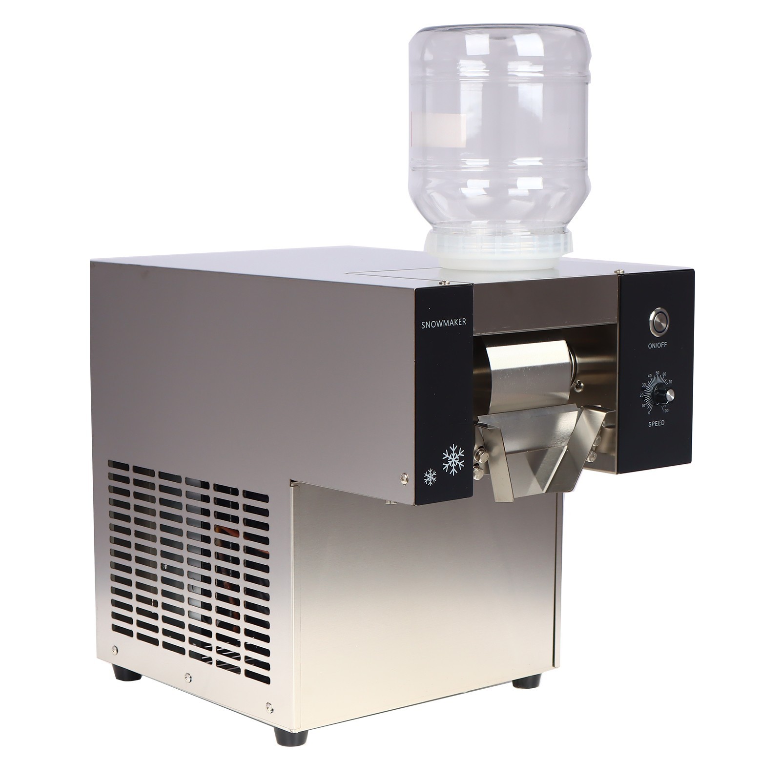 Commercial Snowfake Machie Ice Shaving Machine Air Cooling Ice crusher 3L/Bucket
