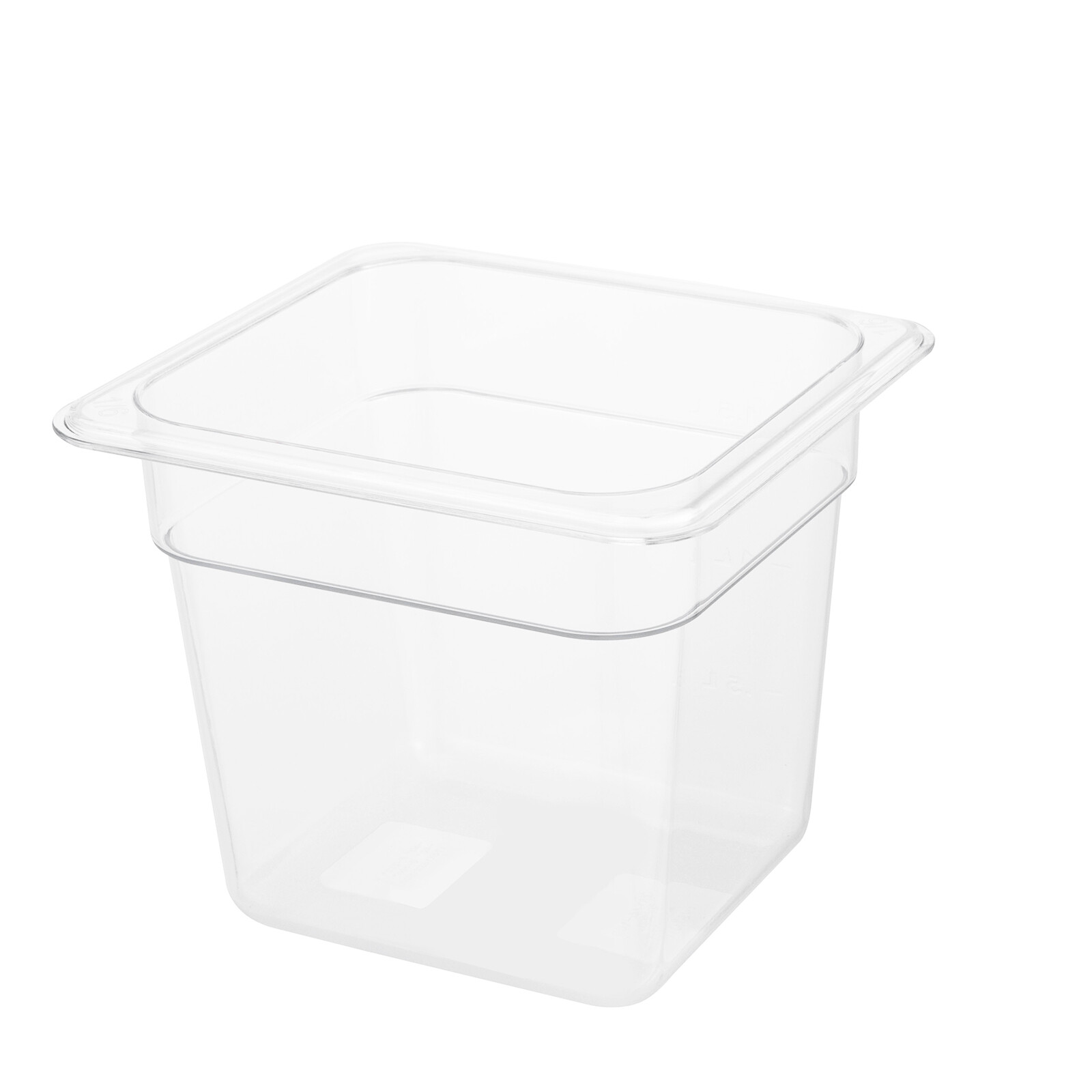 8*1/6 Size Food Pans With Lids Clear Food Pan Commercial Food Storage Containers