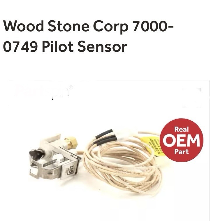 Wood Stone Corp 7000-0749 Pilot Igniter Assy. NAT.