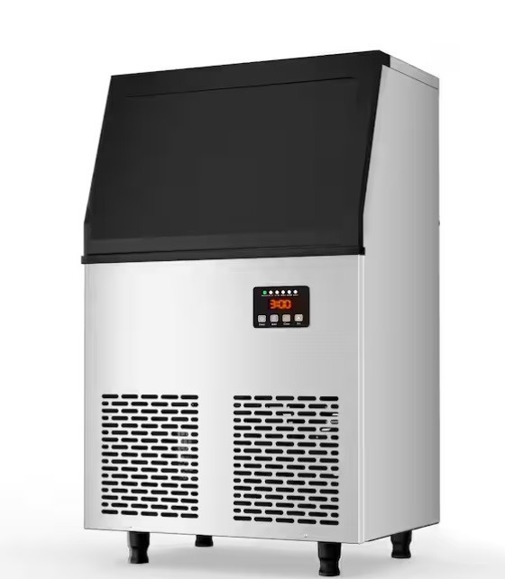 Coolake IM90BX-B Commercial Ice Maker 200lb/Day 50lb Storage New Sealed