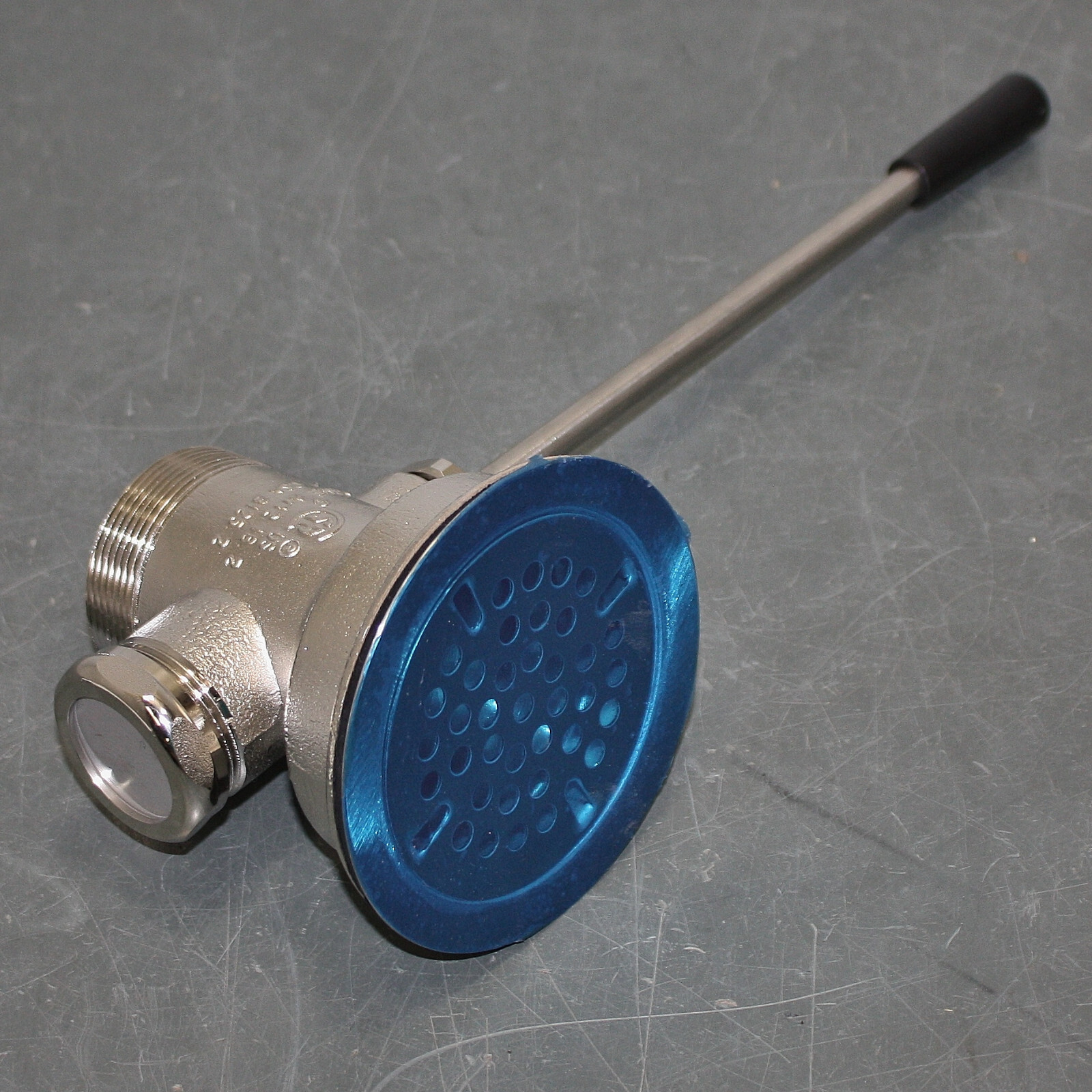 Encore Lever Drain Assembly D10-7400, 1-1/2″ Pipe, Nickel Plated Stainless Brass