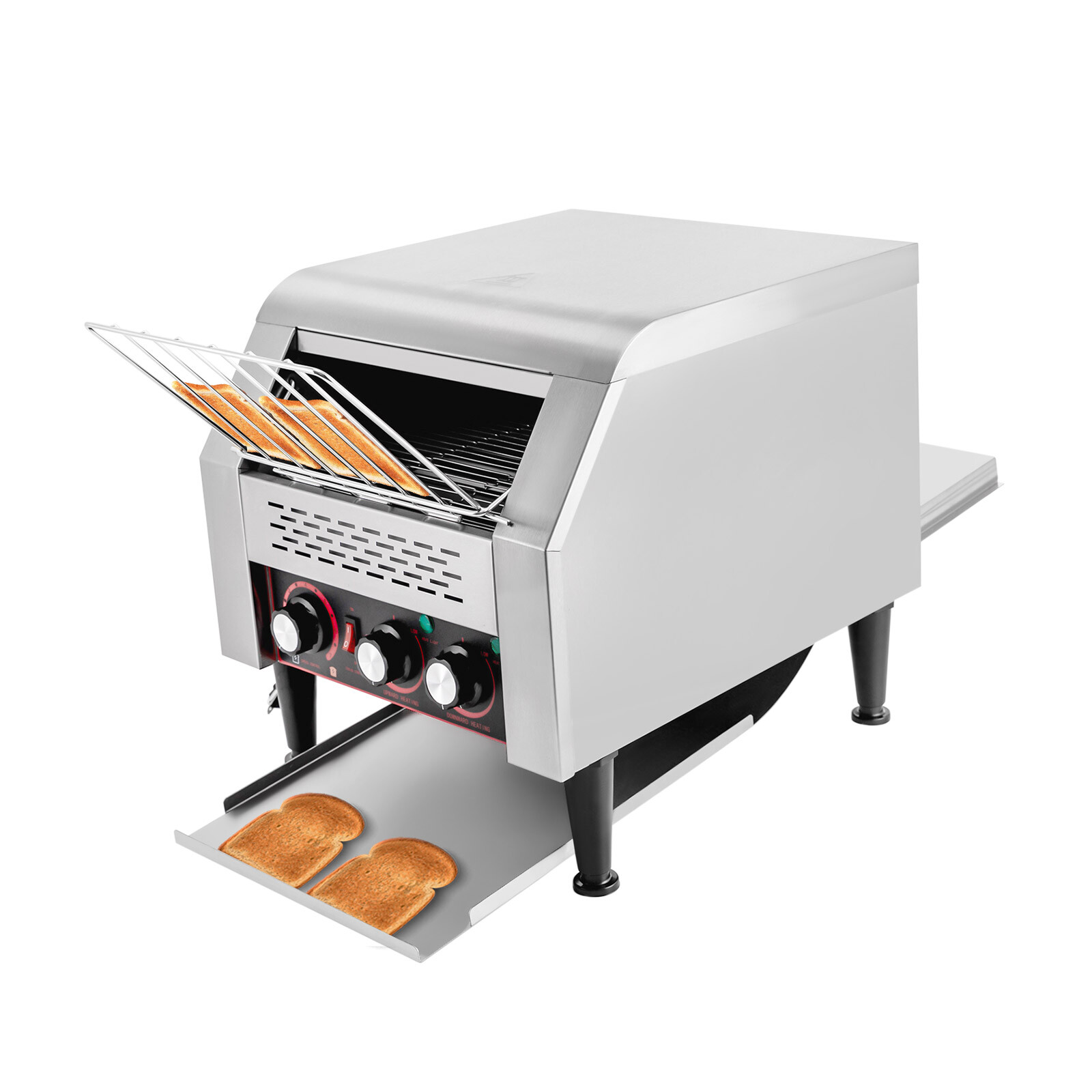 300PCS/H Electric Commercial Conveyor Toaster Tray Toasting Machine Restaurant